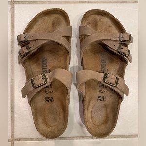 Birkenstock Franca Sandal - Beige/Lt. Tan